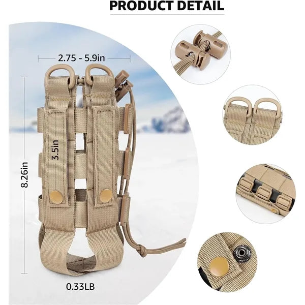 Tactical Molle Water Bottle Bag
