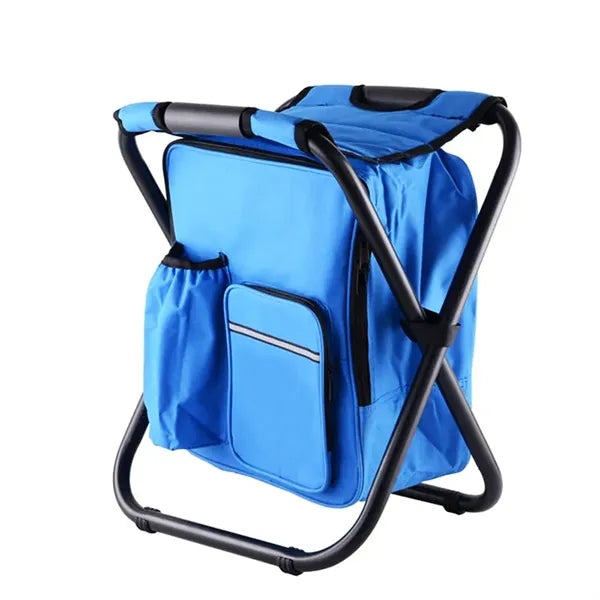 Multi Purpose Fishing Chair with Insulated Cooler Foldable
