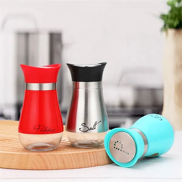 120ml Stainless Steel Spice Bottle Kitchen Seasoning Storage