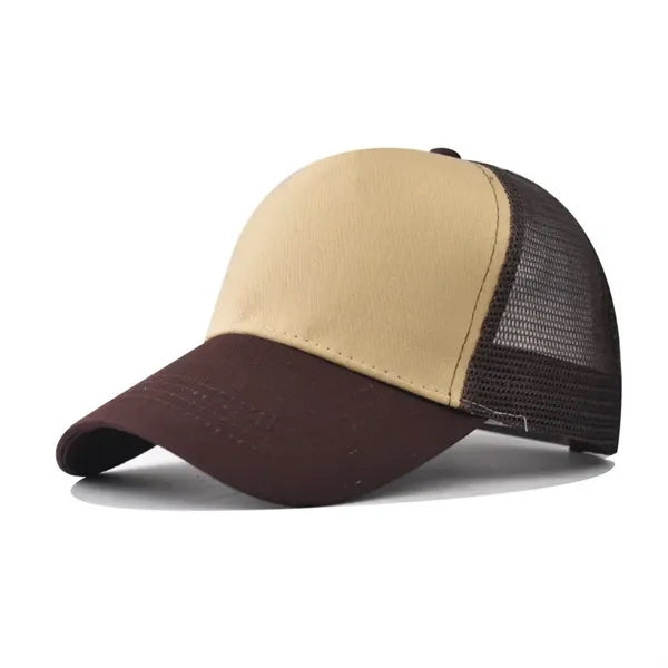 5 Panel Cotton Twill Mesh Back Cap