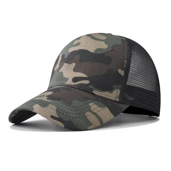 5 Panel Cotton Twill Mesh Back Cap
