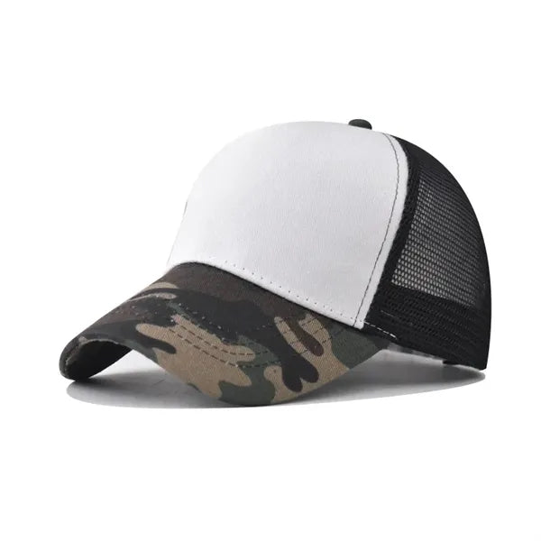 5 Panel Cotton Twill Mesh Back Cap