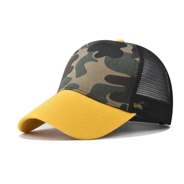 5 Panel Cotton Twill Mesh Back Cap