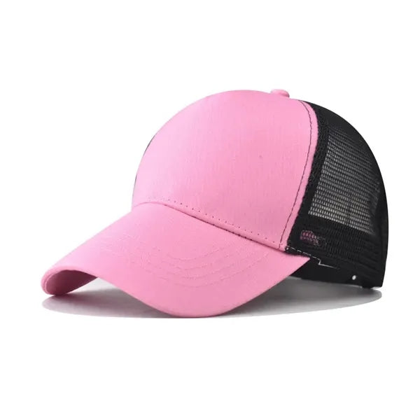 5 Panel Cotton Twill Mesh Back Cap