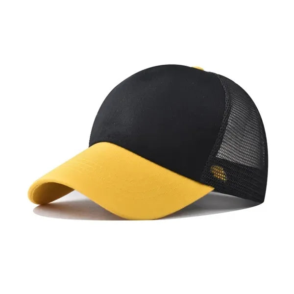5 Panel Cotton Twill Mesh Back Cap