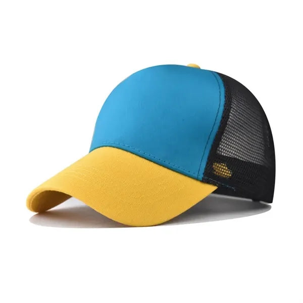 5 Panel Cotton Twill Mesh Back Cap