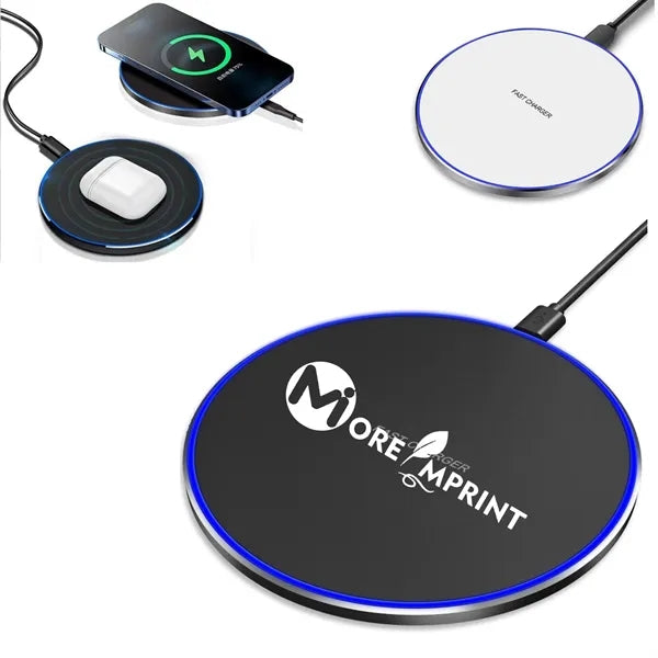 15W/30W Wireless Charger Fast Qi Charging Pad