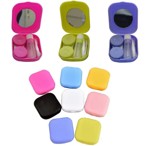 Contact Lens Case Kit with Mirror