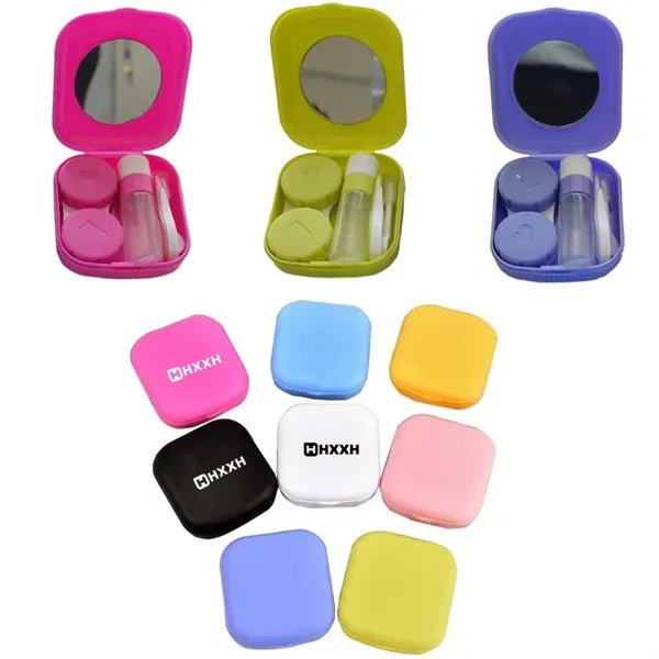 Contact Lens Case Kit with Mirror