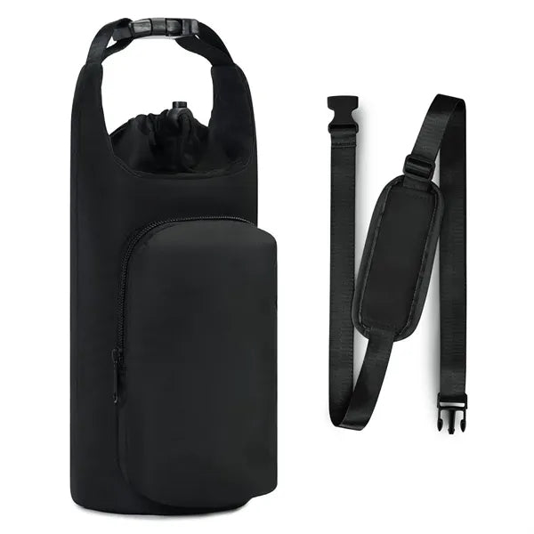 Water Bottle Carrier Bag with Phone Pocket