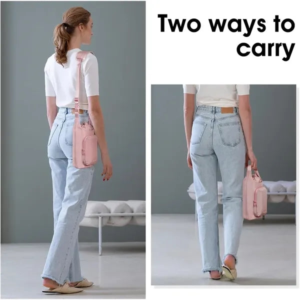 Water Bottle Carrier Bag with Phone Pocket