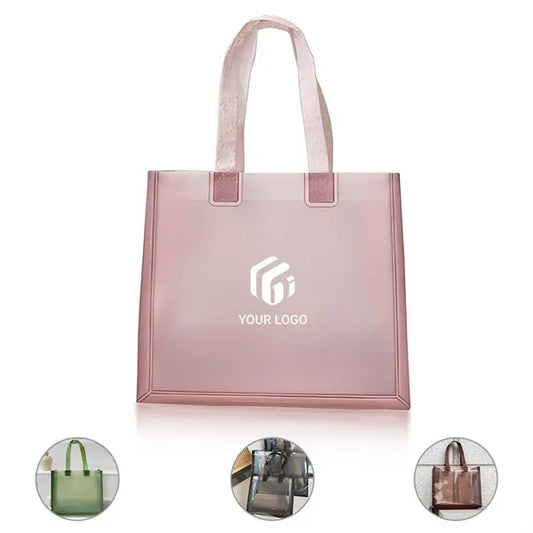 Stadium events reinforced stylish shopping tote clear bag