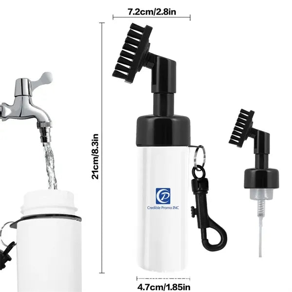 Golf Club Cleaner Water Brush with Spray Bottle Holds 5 Ounc