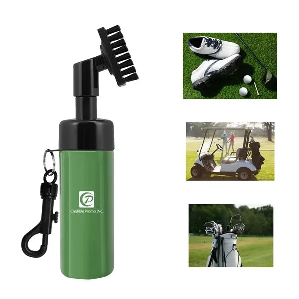 Golf Club Cleaner Water Brush with Spray Bottle Holds 5 Ounc
