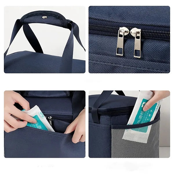 Insulated Lunch Bag Handheld Thermal Food Tote