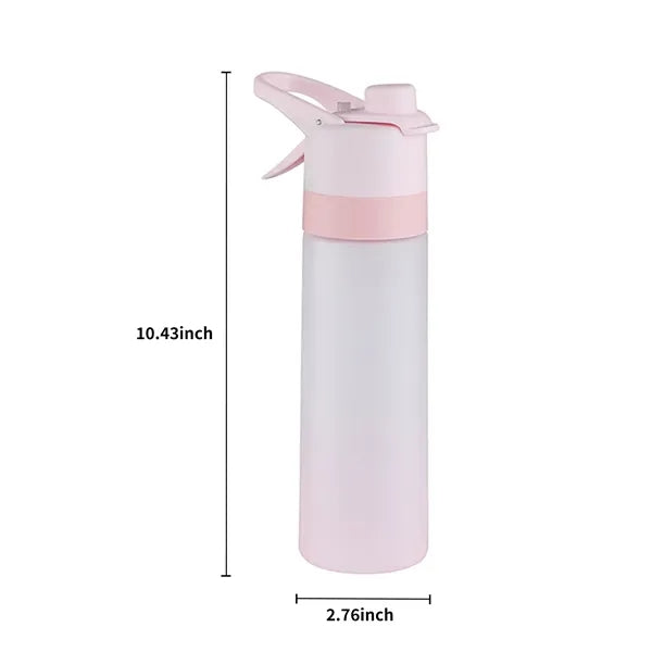 22 oz Gradient Frosted Sports Water Bottle
