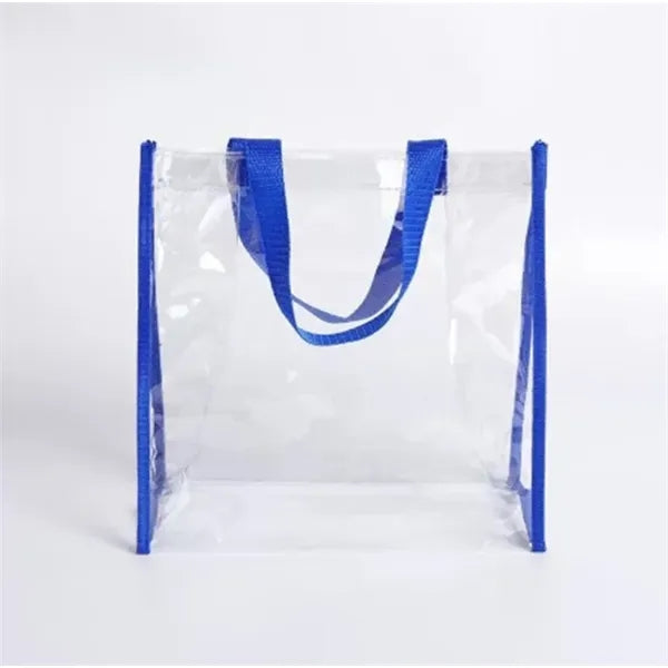 Approved see-through event tote for stadiums