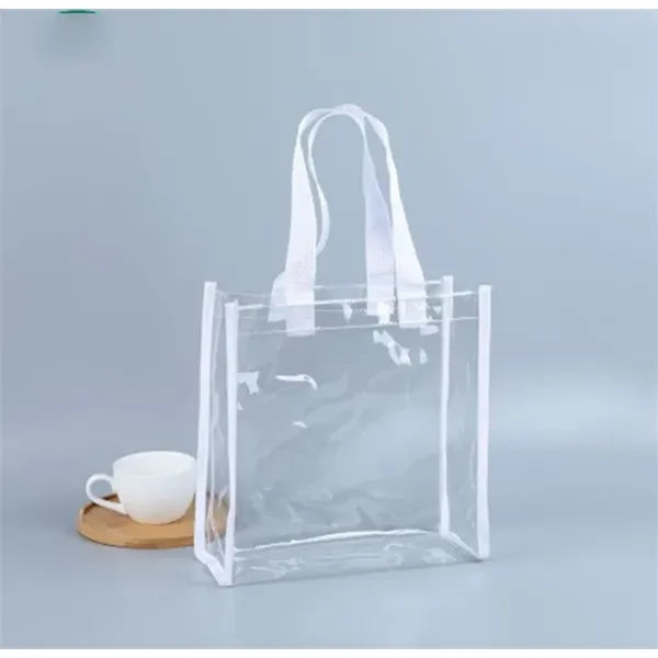 Approved see-through event tote for stadiums