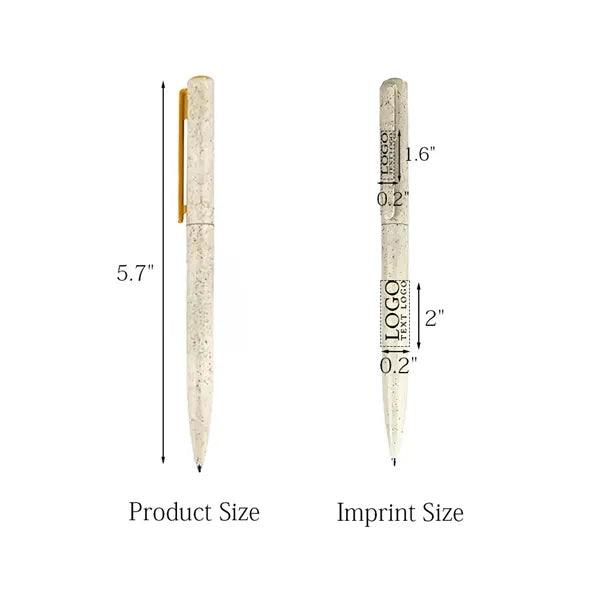 Wheat Straw Twist Pen