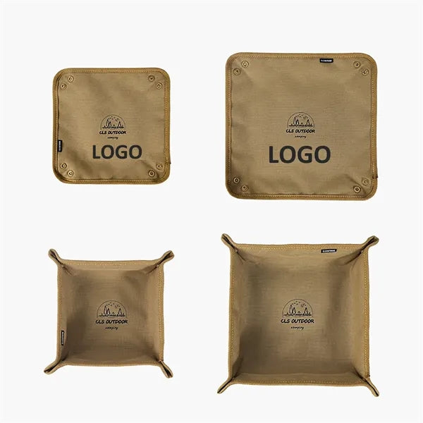 Outdoor Camping Tray Storage Box Foldable