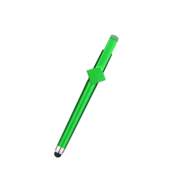 QR Code Stylus Gel Pen with Phone Stand