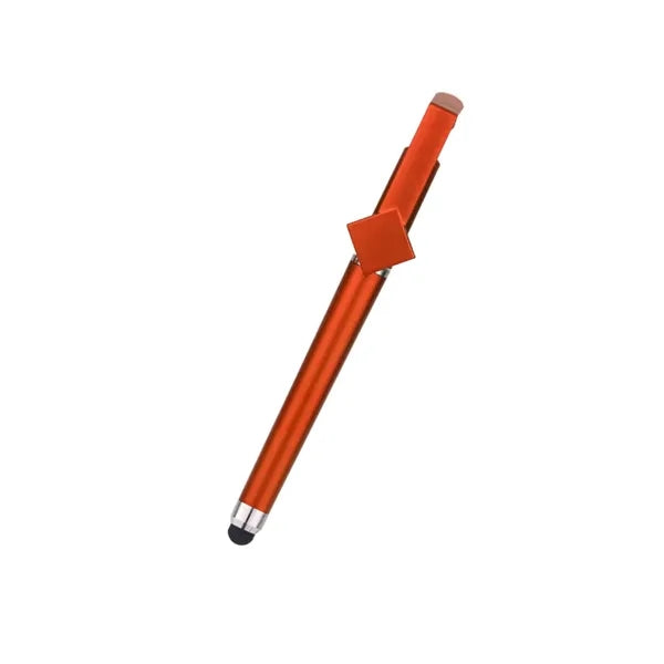 QR Code Stylus Gel Pen with Phone Stand