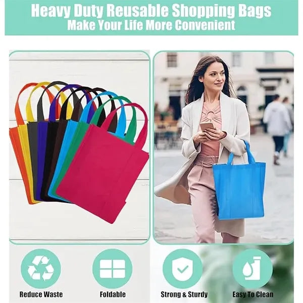 Insulated Large Non-Woven Grocery Tote Bag
