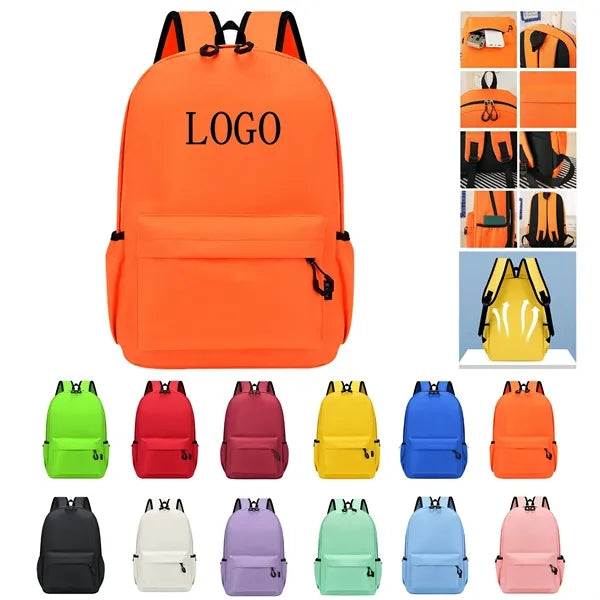Lightweight Casual Colorful Kids School Backpack