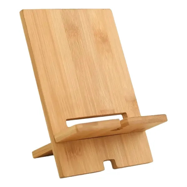 Eco-Friendly Bamboo Cell Phone Stand