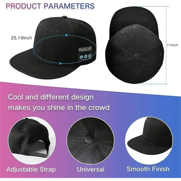 Bluetooth Stereo Music Baseball Cap