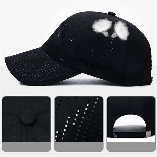 Breathable Golf Fishing Outdoor Mesh Sun Hat Baseball Cap