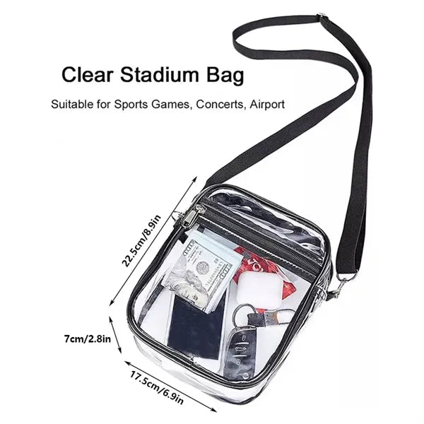 Waterproof Clear Crossbody Bag