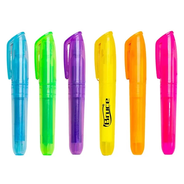 Smooth Writing Multi Color Plastic Highlighter Pen