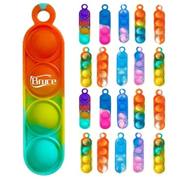 Silicone Mini Pop Bubble Fidget Toy Stress Reliever