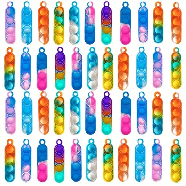 Silicone Mini Pop Bubble Fidget Toy Stress Reliever