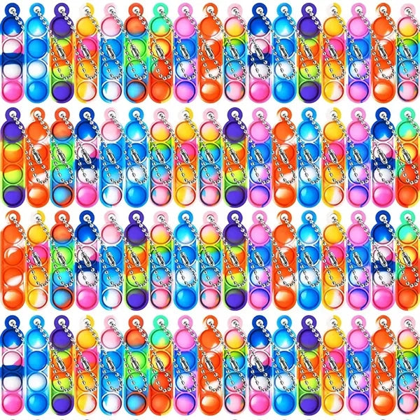 Silicone Mini Pop Bubble Fidget Toy Stress Reliever