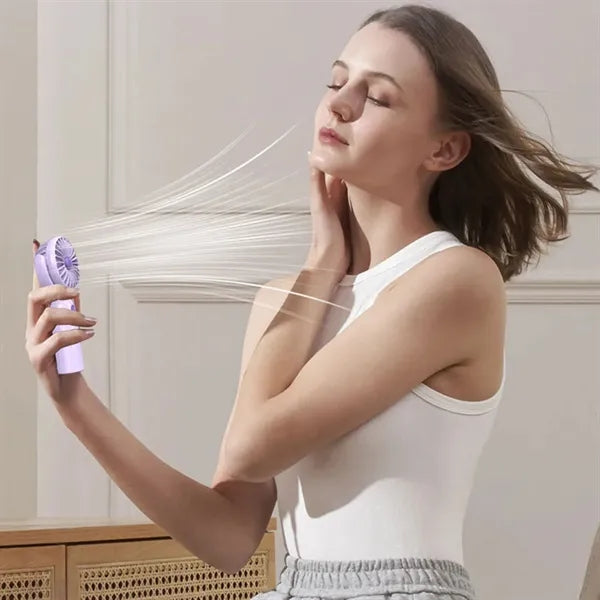 Adjustable Lightweight Rechargeable Portable Handheld Fan