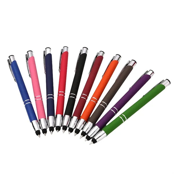 Tres-Chic Softy Stylus - Laser Engraved - Metal Pen
