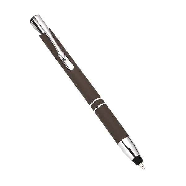Tres-Chic Softy Stylus - Laser Engraved - Metal Pen
