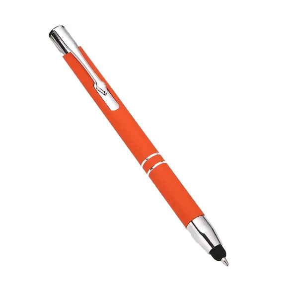 Tres-Chic Softy Stylus - Laser Engraved - Metal Pen