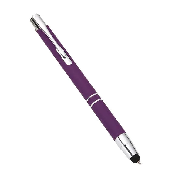 Tres-Chic Softy Stylus - Laser Engraved - Metal Pen
