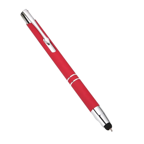 Tres-Chic Softy Stylus - Laser Engraved - Metal Pen
