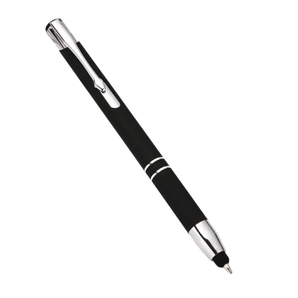 Tres-Chic Softy Stylus - Laser Engraved - Metal Pen