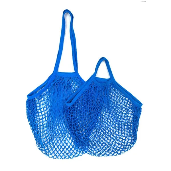 Collapsible Cotton Mesh Tote