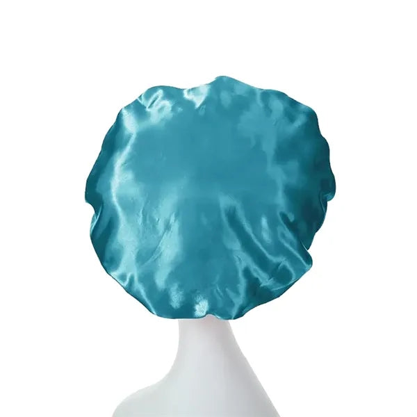 Reversible Satin Shower Cap