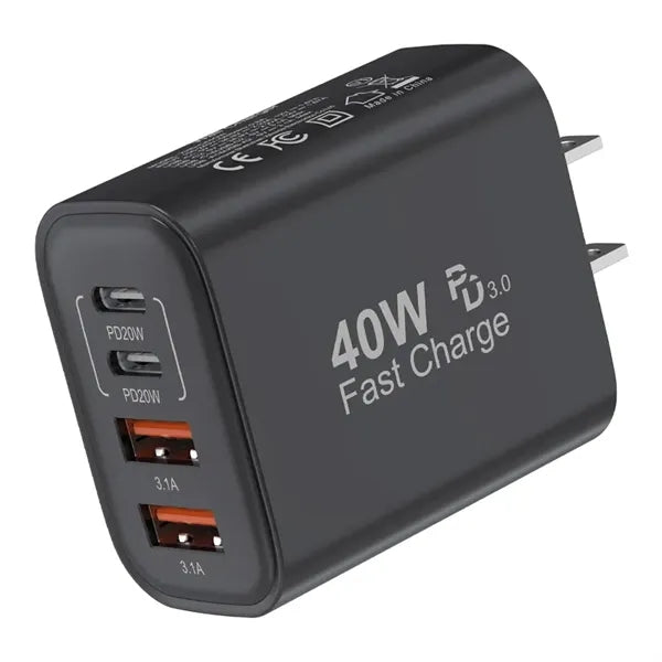 40W USB C Charger Fast Charging Block