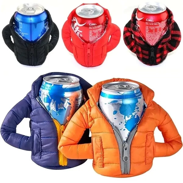 Insulated Puffer Jacket Can Cover