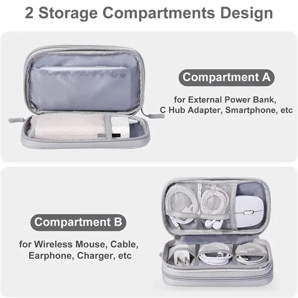 Electronic Organizer Travel Cable Accessories Bag