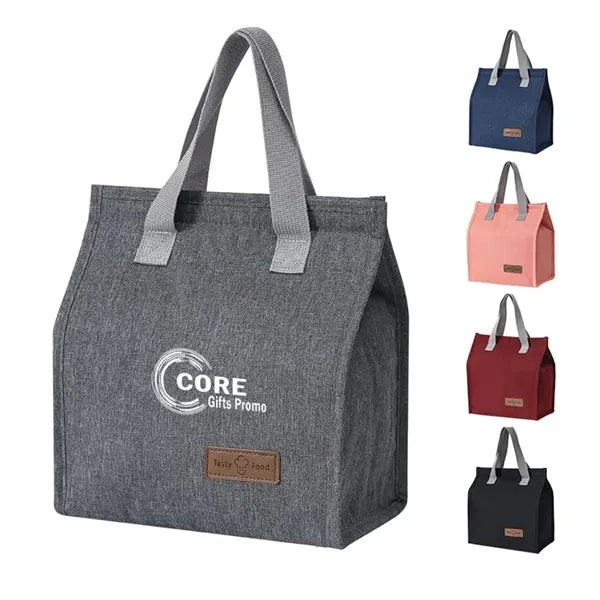 Simple Insulated Lunch Tote Bag