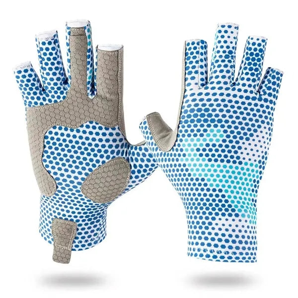 Sun UPF50+ Fishing Gloves UV Protection